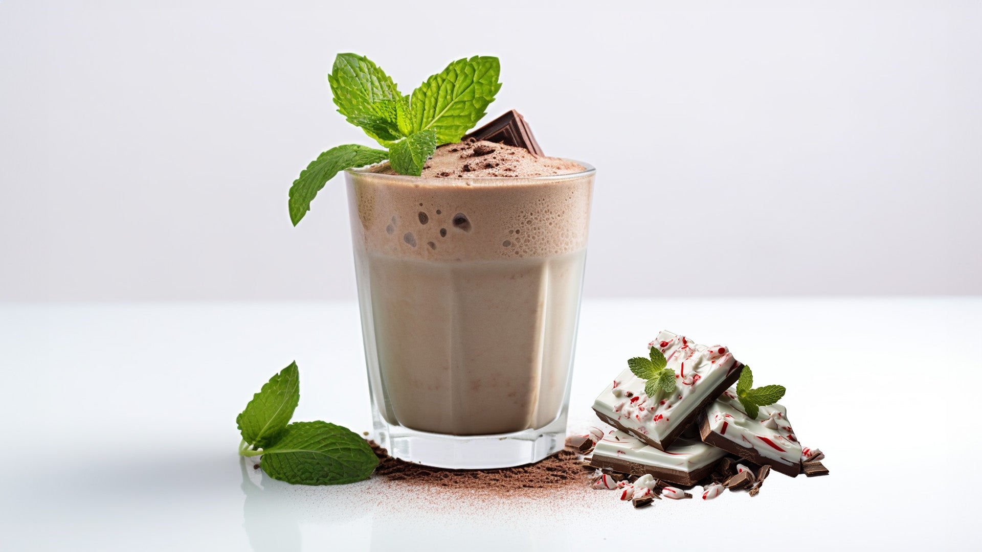 Peppermint Bark: Chocolate RESTORE Smoothie
