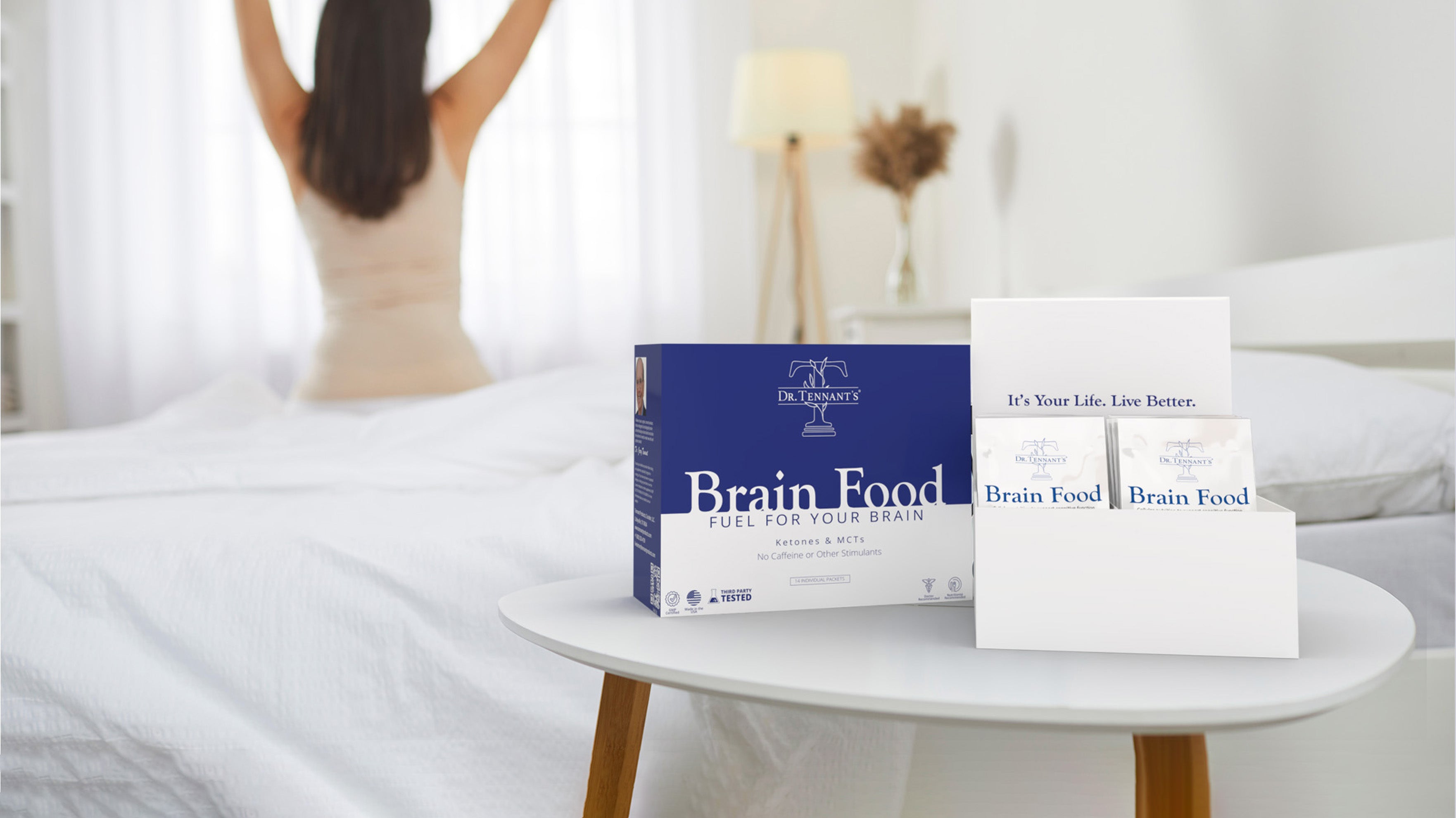 Improving Your Sleep<p>with Brain Food