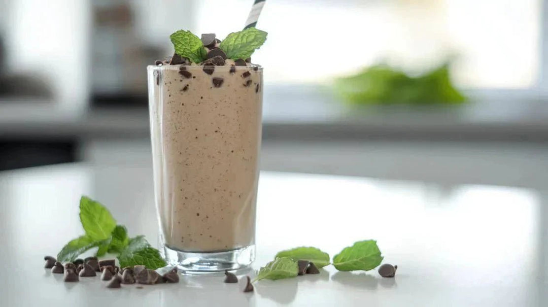 Mint Chocolate Chip: Chocolate RESTORE Smoothie