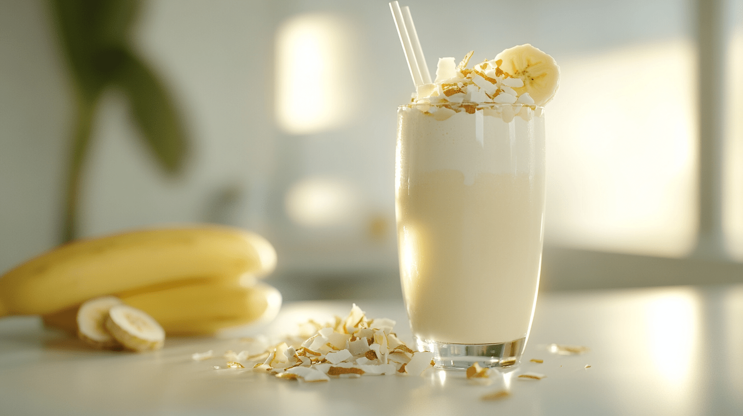 Banana Coconut Dream: Vanilla RESTORE Smoothie
