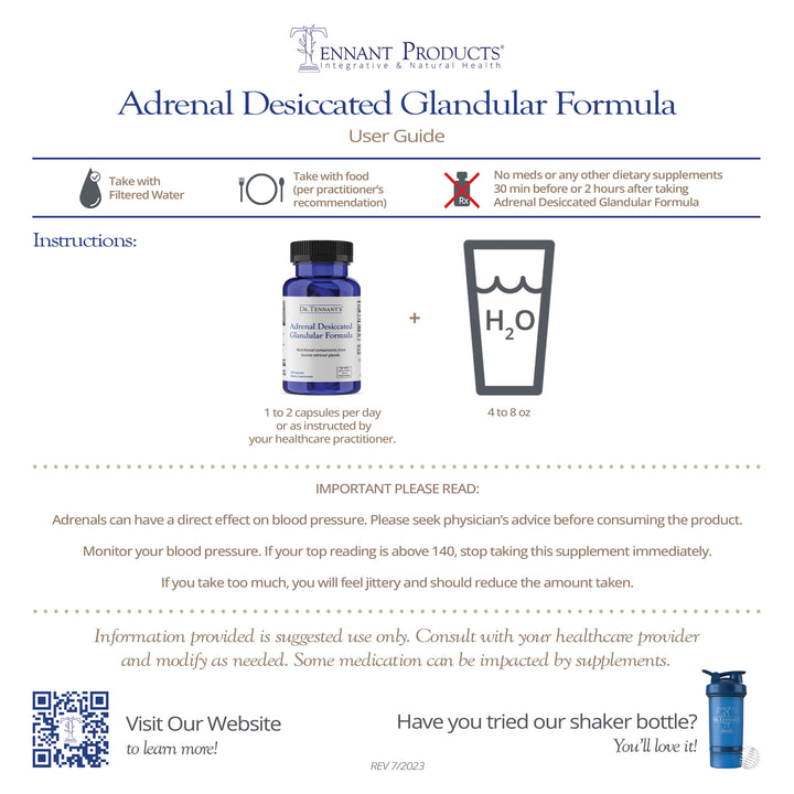 Adrenal Desiccated Glandular Formula