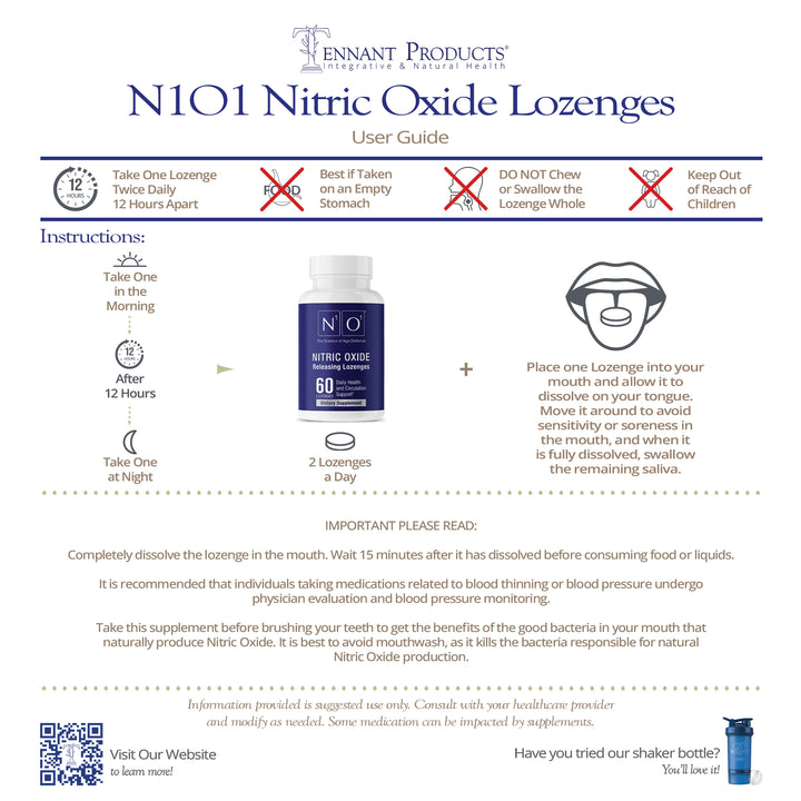 N1O1 Nitric Oxide Lozenges