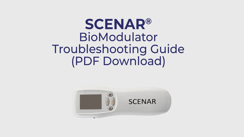 SCENAR® BioModulator Troubleshooting Guide