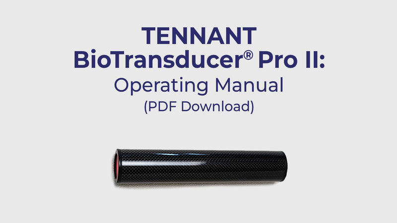 BioTransducer® Pro II - Operating Manual - PDF Download