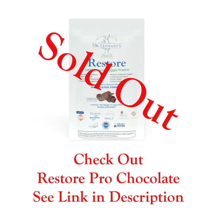 Restore Veggie Formula - Chocolate 14 Single Packets