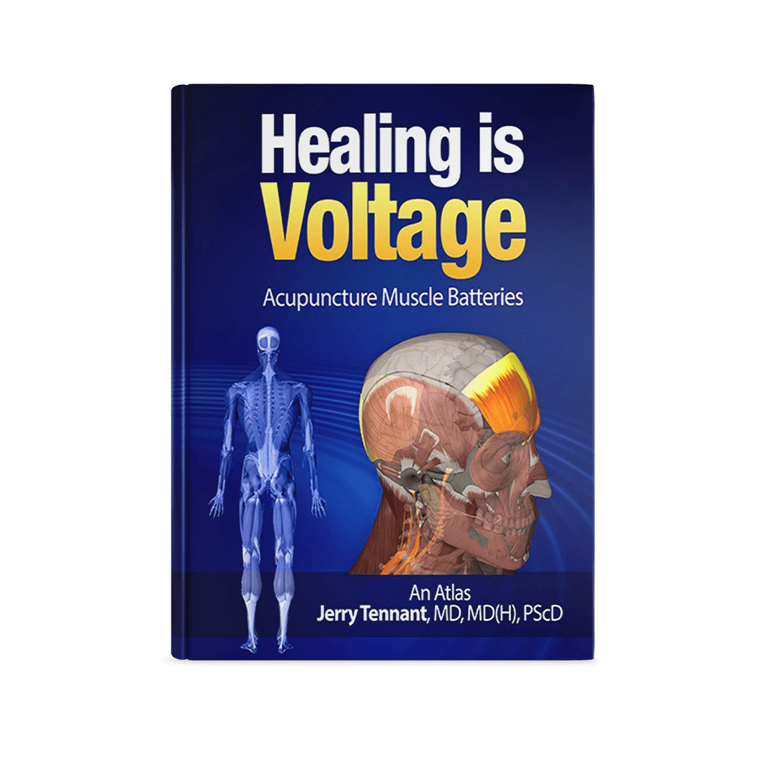 Book: Healing Is Voltage Book - Acupuncture Muscle Batteries