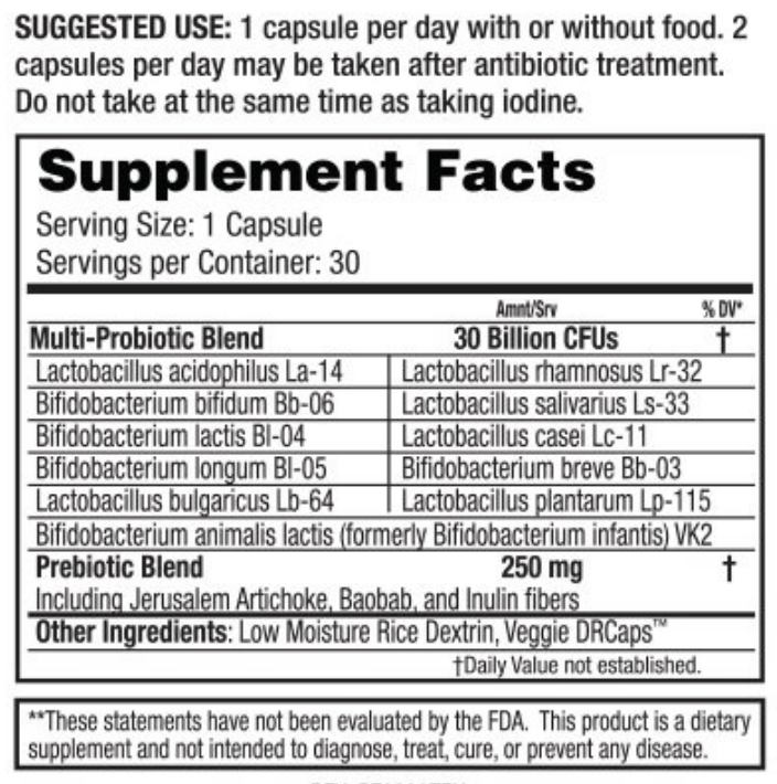 Probiotic Formula